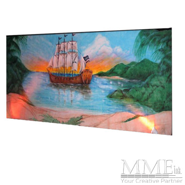Pirate Ship Backdrop