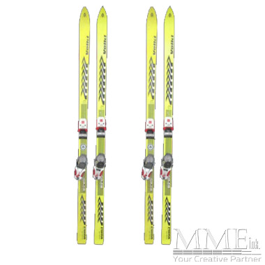 Classic Adult Sized Skis