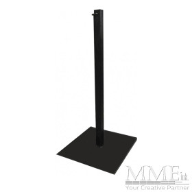 Square Black Stanchion