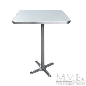 50's Square Silver Highboy