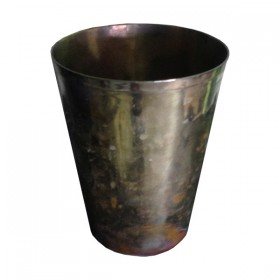 Antique Gold Metal Vase