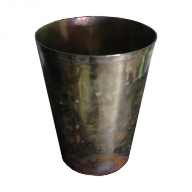 Antique Gold Metal Vase