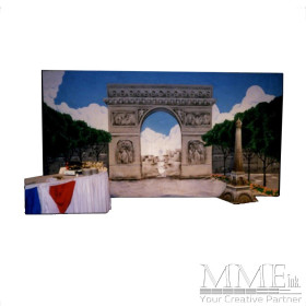 Arc De Triomphe Backdrop