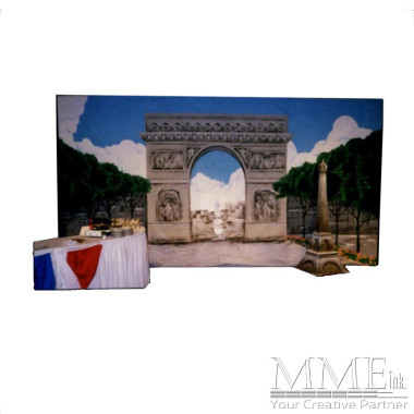 Arc De Triomphe Backdrop