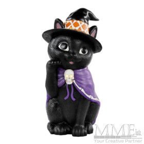 LED Witch Cat