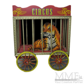 Circus Wagon with Tiger Flat