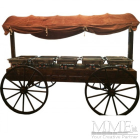 Covered Food Wagon