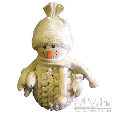 Dressed Winter Snowman