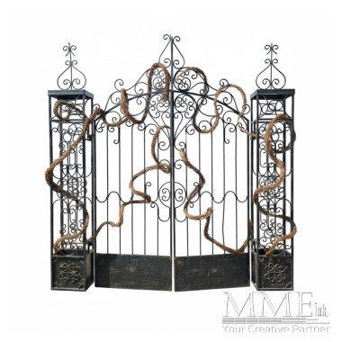 Mansion Gate with Vines