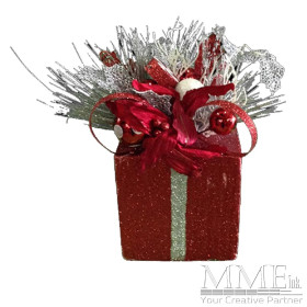 Small Glitter Christmas Present