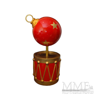 Holiday Drum with Ornament
