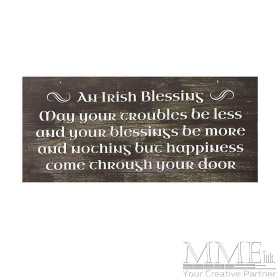 Irish Blessing Sign
