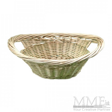 Large Light Weaved Basket with Handles