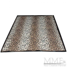 Leopard Print Area Rug