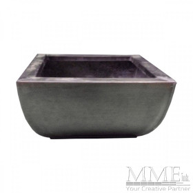Pewter Square Bowls