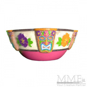 Hawaiian Plastic Tiki Bowl