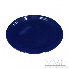 Round Blue Plate
