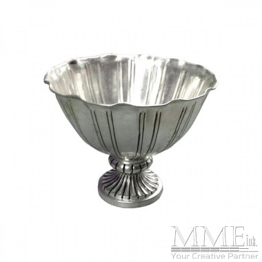 Short Silver Urn