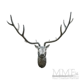 Silver Deer Head