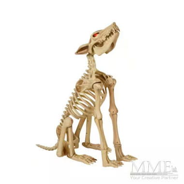 Animated LED Skeleton Wolf