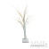 Pre Lit White Birch Wood Trees