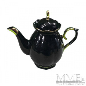 Black and Gold Tea Pot