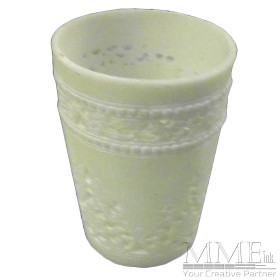 White Ceramic Votive Holder