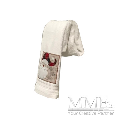White Holiday Hand Towel