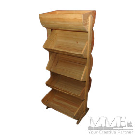 Wood Fruit Shelves